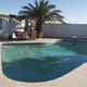 La piscina del rancho